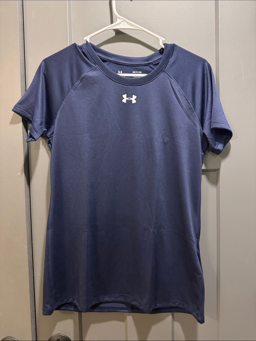 Under Armour Navy Blue Short Sleeve Athletic Tee